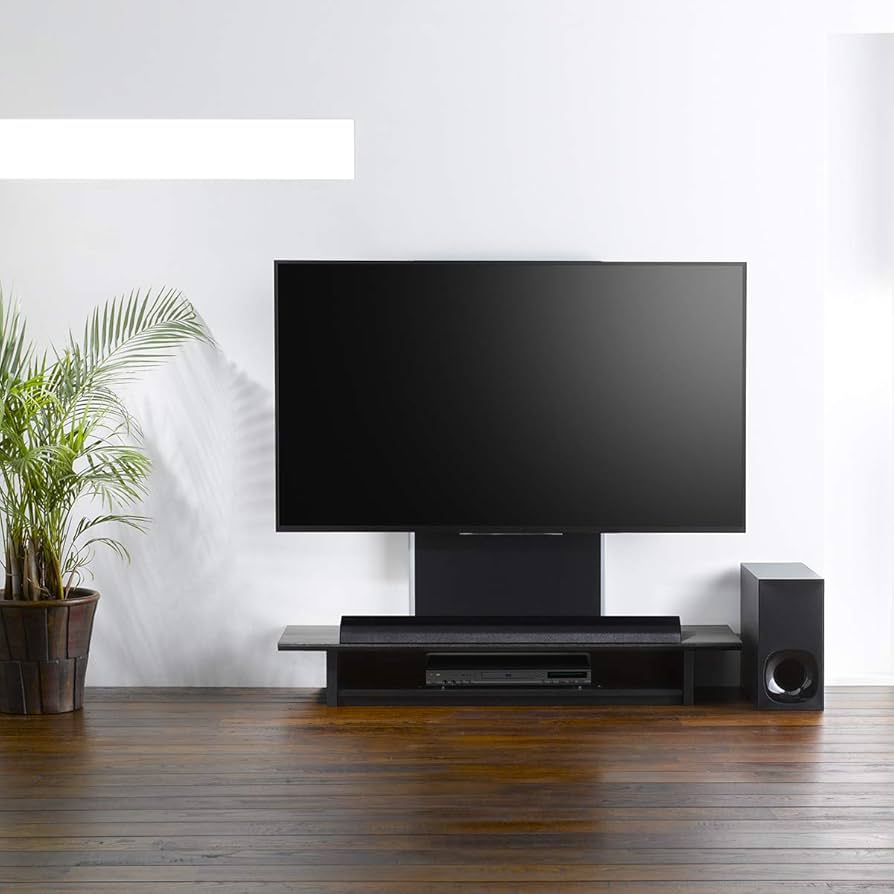 朝日木材　40～65V型対応壁寄せラック AS-WG1200-DB テレビ台 Amazon｜朝日木材加工 壁寄せ テレビ台 WG style 40~65型 幅120